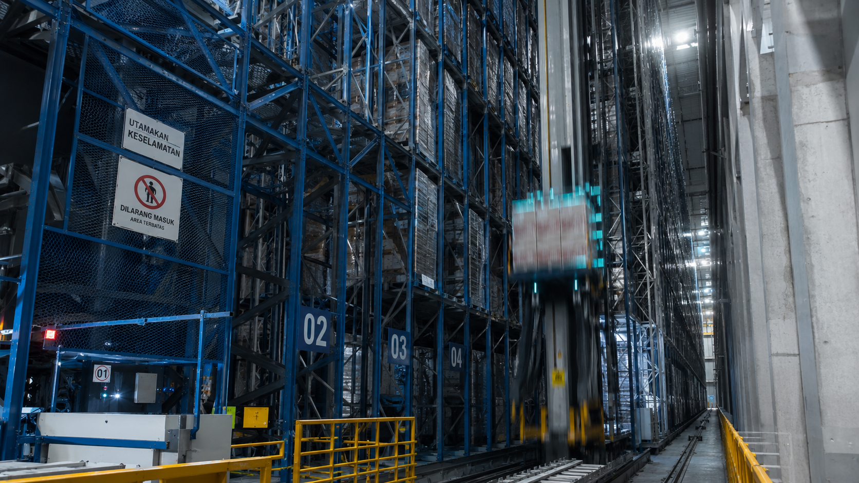 automated storage and retrieval system indonesia
