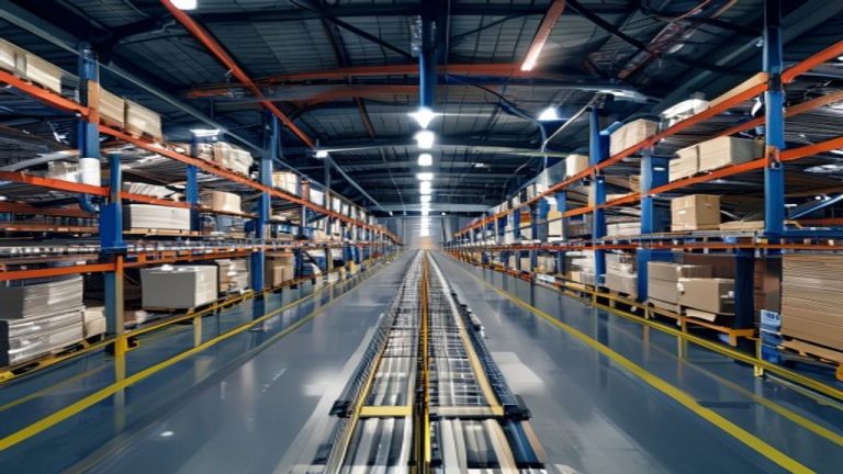 conveyor otomatis untuk efisiensi gudang