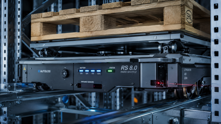 sistem shuttle rack untuk gudang modern