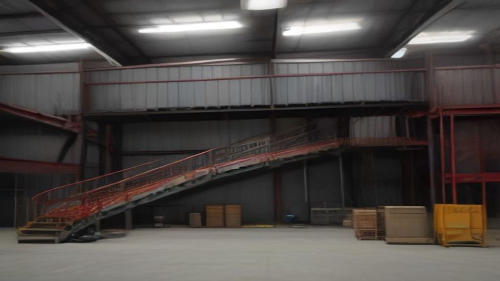 sistem conveyor gudang otomatis